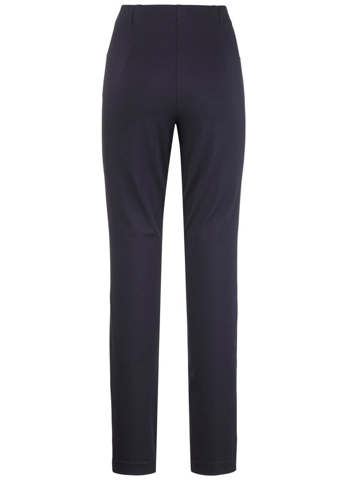 Hose mit angeschnittenem Bund 