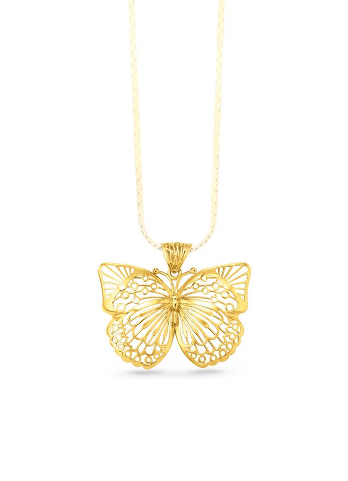 Filigraner Schmetterlings-Anh&auml;nger 