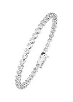 Zauberhaftes Armband mit synth. Zirkonia 