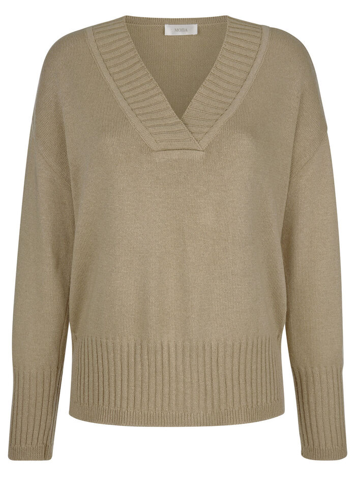 Pullover mit Kaschmir  