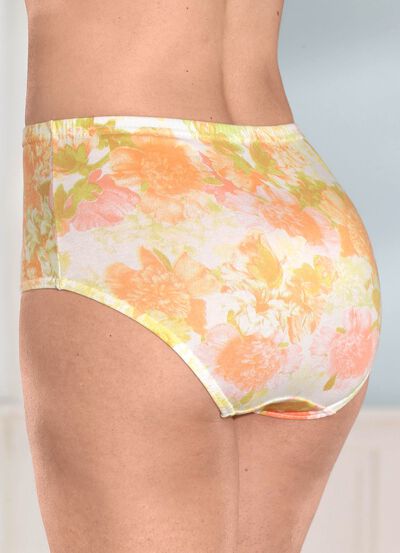 Viererpack Slips mit Gummizug im Bund 