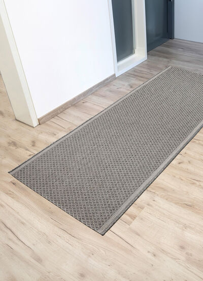 Flache Läufer in Sisaloptik nach Wunschmaß 