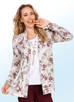 ELENA EDEN Strickjacke mit Inkjet-Druck 