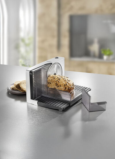 Allesschneider mit Edelstahl-Schneidscheibe 