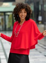 Pullover in 2-Lagen-Look 