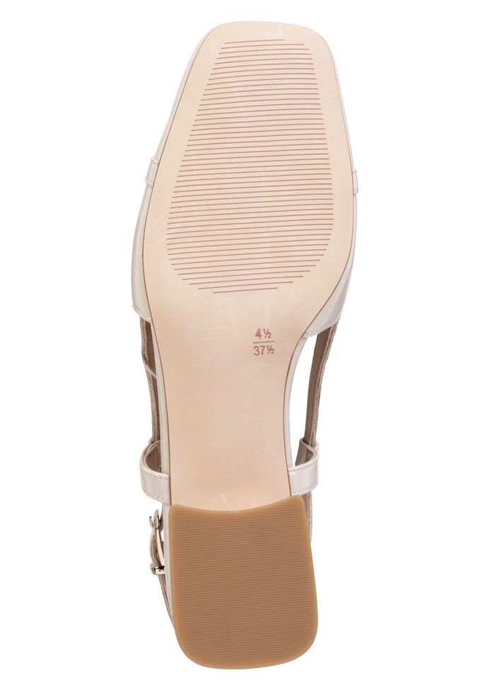 Caprice Sling-Pumps mit Metallschmuck 