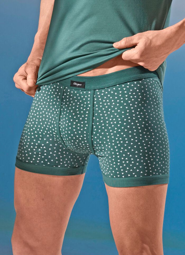 Dreierpack Unterhosen, allover dessiniert 