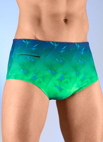 Badehose in h&ouml;herer Slipform 