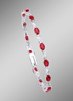 Armband mit echtem Granat 