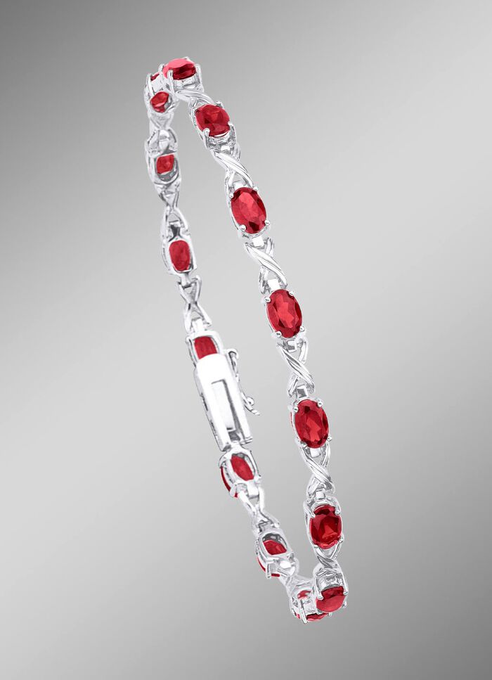 Armband mit echtem Granat 