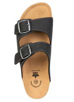 Klassische Herren-Pantoletten, mit verstellbaren Schlie&szlig;en 