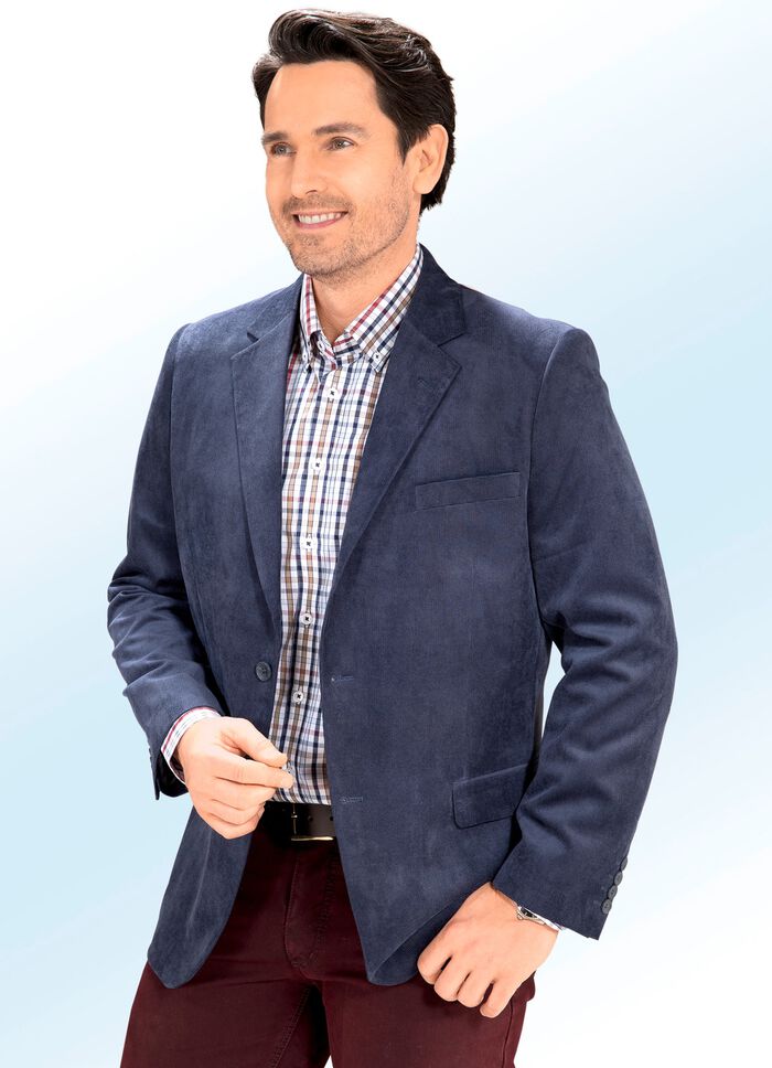 Einreihiger Sakko in 2 Farben 