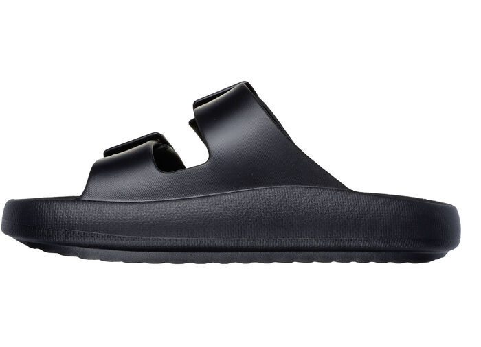 SKECHERS Pantolette aus Synthetik SCHWARZ