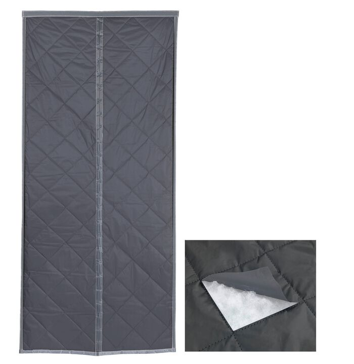 Ganzjahres-Magnetvorhang 2-in-1mit K&auml;lte- und Hitzeschutz 