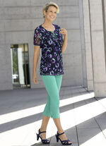 7/8-Hose mit raffinierten Beinabschlüssen 