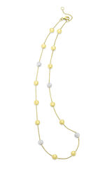 Bezaubernde Halskette in Bicolor 