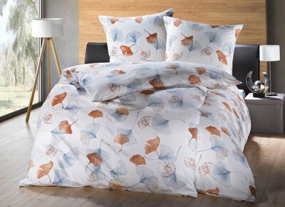 Hochwertige Bettw&auml;sche-Garnitur in b&uuml;gelfreier Qualit&auml;t 