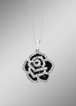 Rosen-Anh&auml;nger mit Diamanten 