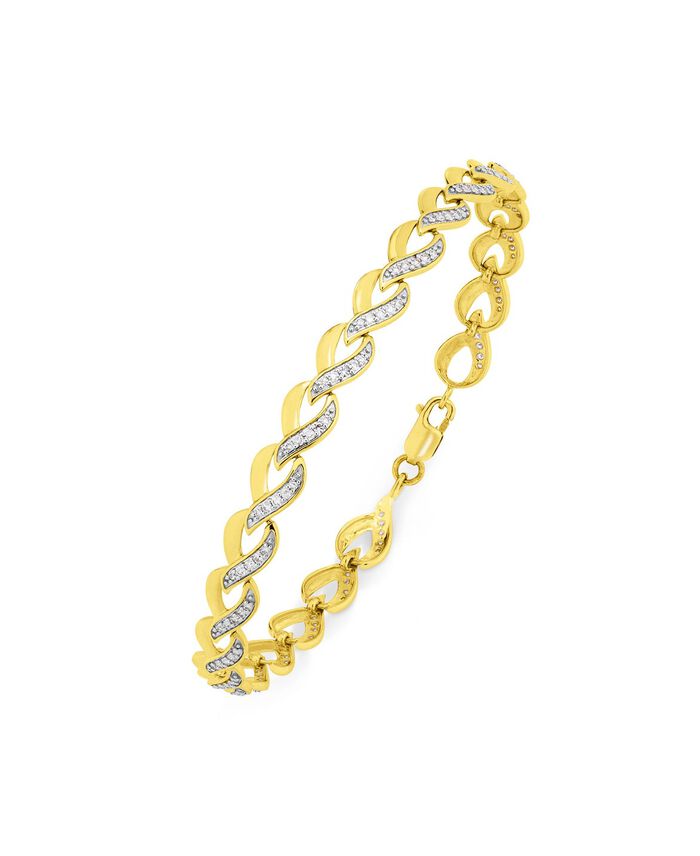 Edles Armband mit Diamanten 