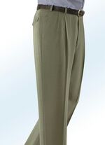"Klaus Modelle"-Hose mit Seitentaschen in 4 Farben SCHILF MELIERT