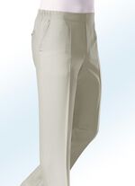„Klaus Modelle“-Schlupfhose mit Zierblende in 4 Farben KIESEL