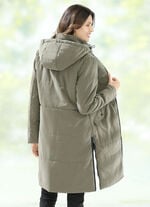 Kurzmantel mit Peach-Touch-Effekt 