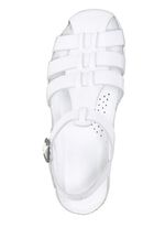 Gemini Riemchen-Sandale aus weichem Rind-Nappaleder WEISS