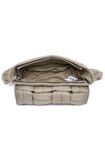 Collezione Alessandro Tasche aus zart gl&auml;nzendem Textilmaterial TAUPE