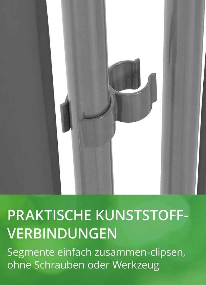 Standfeste Stellwand, 3-teilig 