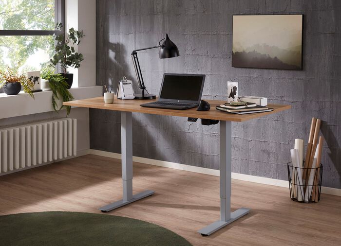 Elektrisch h&ouml;henverstellbarer Schreibtisch 