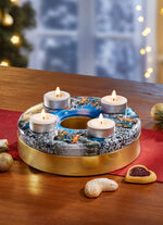 Adventskranz-Gebäckdose 