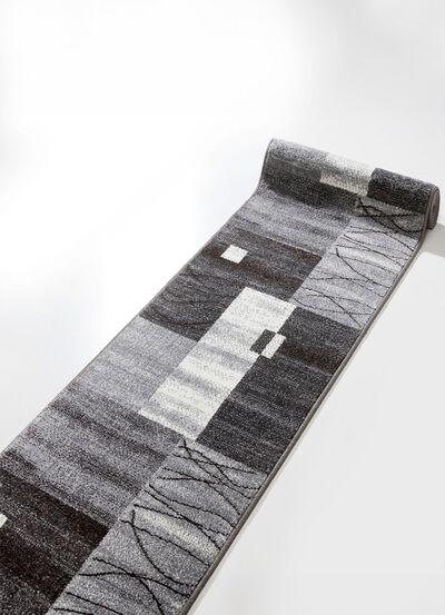 Abwechslungsreich dessinierte Läufer in Wunschlänge 