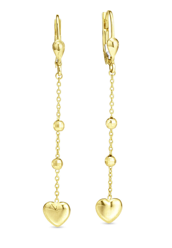 S&uuml;&szlig;e Herz-Ohrringe 