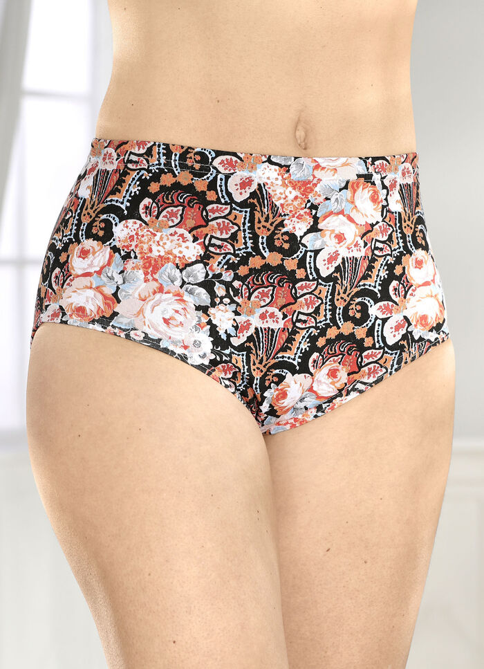 Viererpack Slips mit Gummizug im Bund 