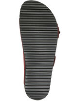 Andrea Conti Pantolette mit bunt bedrucktem Lederfußbett BORDEAUX