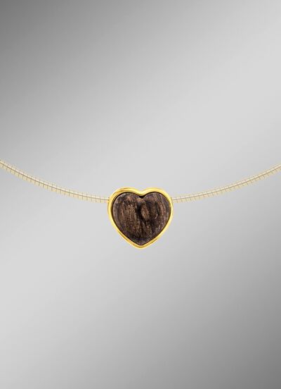 Vergoldeter Herz-Anh&auml;nger 