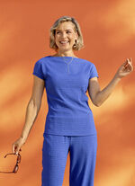 Tunika in Seersucker Qualität 