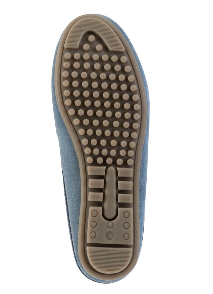 ELENA EDEN Mokassin-Sabot aus Veloursleder 