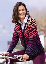Strickjacke in Jacquard-Dessin 