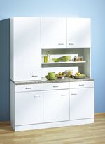 Buffetschrank mit melaminharzbeschichteter Oberfl&auml;che 