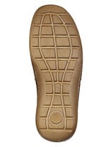 GINO GALANTE, leichte Herren-Slipper, mit herausnehmbarem Fußbett CAMEL