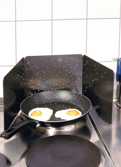 Spritzschutz aus Metall 