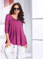 Shirt-Tunika mit Schmuckkn&ouml;pfen 