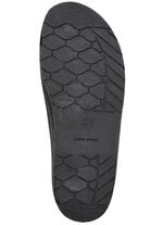 Klassische Herren-Hausschuhe, mit anatomisch geformtem Fußbett SCHWARZ-GRAU