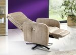 Relax-Sessel mit Metallgestell in Chrom-Optik SCHLAMM