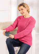 Pullover in Perlfang SCHIEFERROS&Eacute;