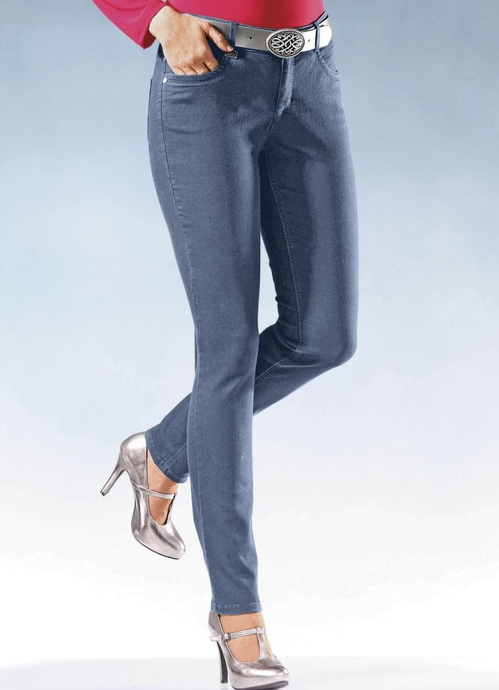 Magic-Jeans in 11 Farben JEANSBLAU