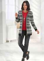 Jeans mit Ziern&auml;hten und Strasssteinen 