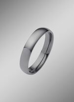 Gl&auml;nzender Trauring aus Tantal 