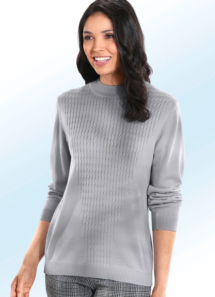 Pullover mit Schurwolle 